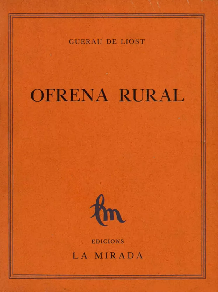 ofrena rural guerau de liost jaume bofill i mates poesia poemes eròtic