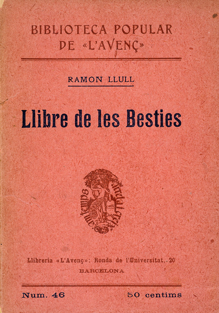 Llibre de les bèsties de Ramon Llull